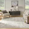 Nourison Renewed RNW02 Ivory Multicolor Area Rug Room Image Feature