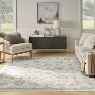 Nourison Renewed RNW02 Ivory Multicolor Area Rug Room Image Feature