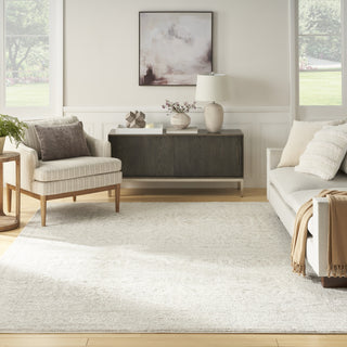 Nourison Renewed RNW03 Ivory Beige Area Rug Room Image Feature