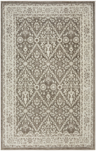 Nourison Renewed RNW04 Ivory Mocha Area Rug main image