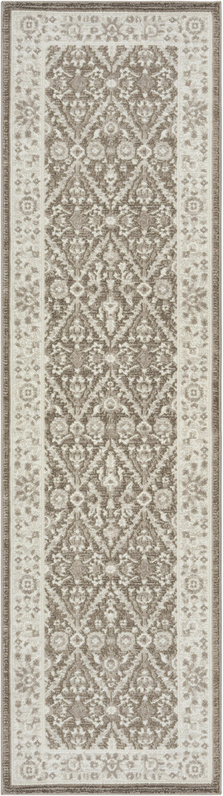 Nourison Renewed RNW04 Ivory Mocha Area Rug Main Image
