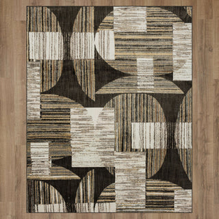 Karastan Milestones Rock Ridge Grey Area Rug by Drew and Jonathan Home