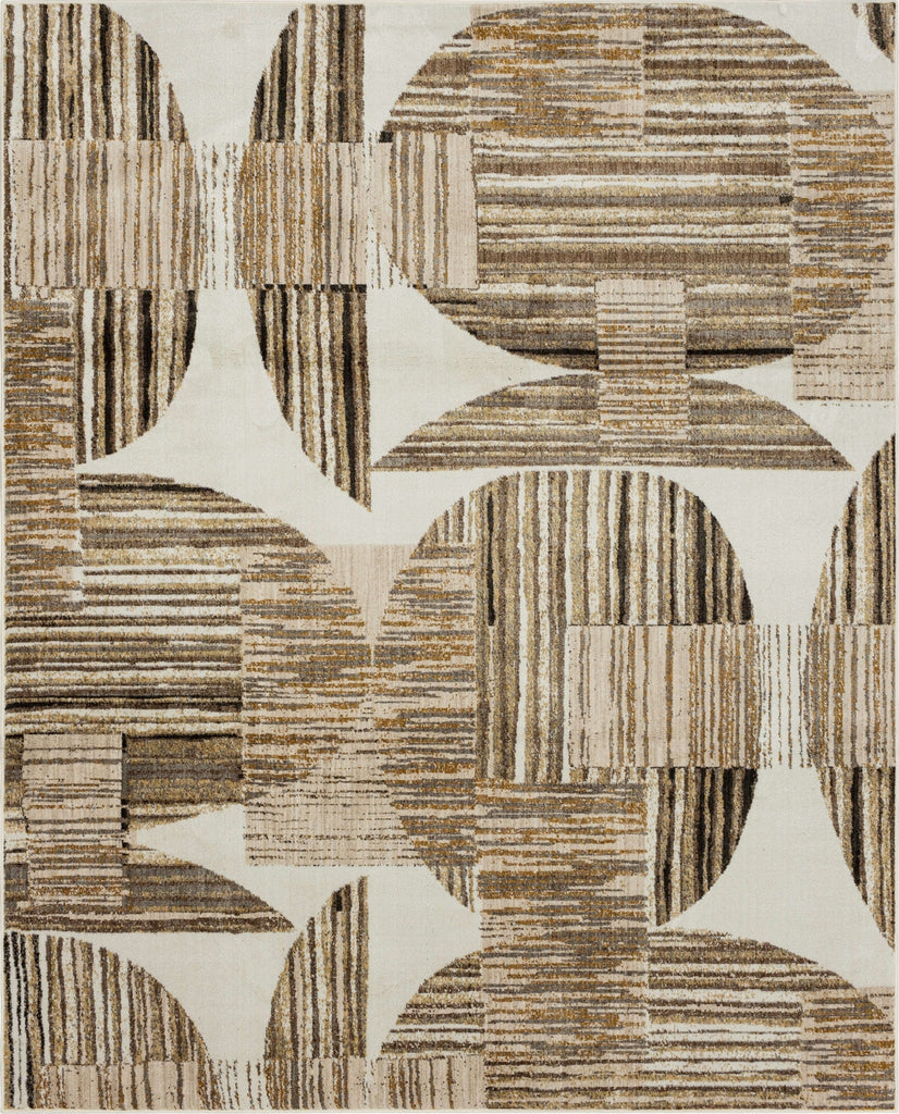 Karastan Milestones Rock Ridge Tan Area Rug by Drew and Jonathan Home