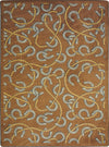 Joy Carpets Kaleidoscope Rodeo Chocolate Area Rug