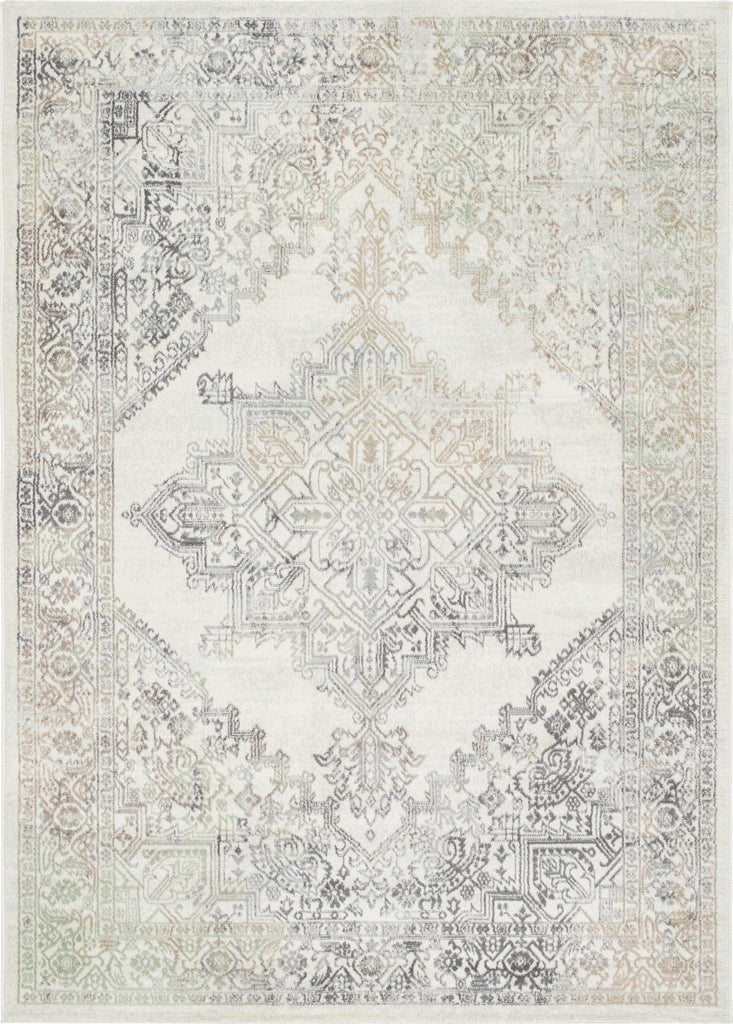 Livabliss Roma ROM-2405 Light Silver Area Rug