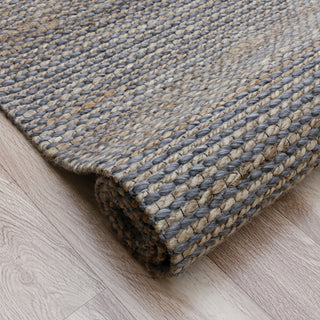 LR Home Rondane 03421 Dark Gray/Natural Area Rug Pile Image