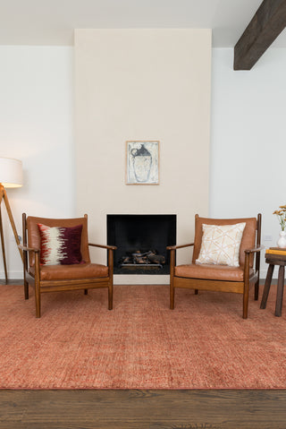 Loloi Essex EQ-03 Paprika Area Rug Roomscene Feature