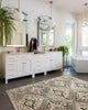 Loloi Izmir IZ-02 Grey / Beige Area Rug Roomscene Feature