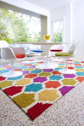 Loloi Juliana JL-27 Rainbow Area Rug Roomscene Feature