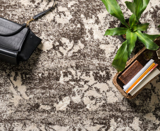 Loloi Viera VR-01 Mocha / Ivory Area Rug Roomscene Feature