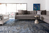 Loloi Viera VR-07 Grey / Navy Area Rug Alternate Image