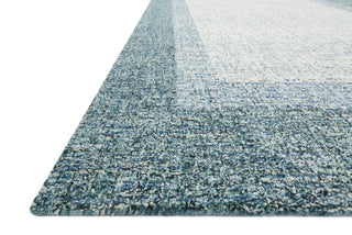 Loloi Rosina ROI-01 Aqua Area Rug Corner Image