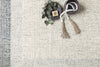 Loloi Rosina ROI-01 Grey/Blue Area Rug Round Image Feature