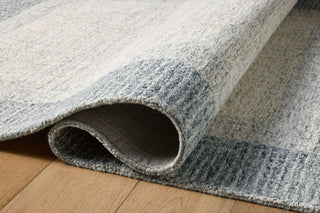 Loloi Rosina ROI-01 Grey/Blue Area Rug Pile Image