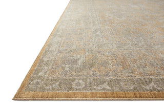 Chris Loves Julia x Loloi Rosemarie ROE-01 Gold/Sand Area Rug Corner Image