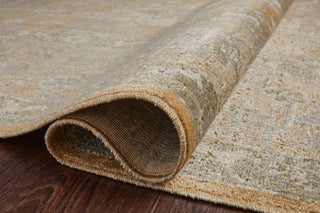 Chris Loves Julia x Loloi Rosemarie ROE-01 Gold/Sand Area Rug Pile Image