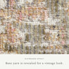 Chris Loves Julia x Loloi Rosemarie ROE-01 Sage/Blush Area Rug Main Image