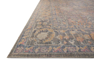 Chris Loves Julia x Loloi Rosemarie ROE-01 Stone/Multi Area Rug Corner Image