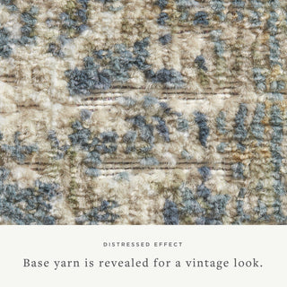 Chris Loves Julia x Loloi Rosemarie ROE-03 Sand/Lagoon Area Rug Main Image