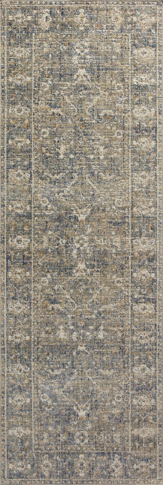 Chris Loves Julia x Loloi Rosemarie ROE-03 Sand/Lagoon Area Rug Runner Image