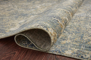 Chris Loves Julia x Loloi Rosemarie ROE-03 Sand/Lagoon Area Rug Pile Image