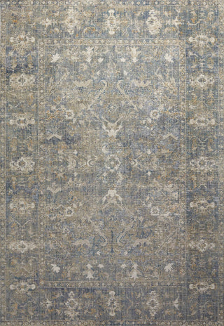 Chris Loves Julia x Loloi Rosemarie ROE-03 Sand/Lagoon Area Rug main image