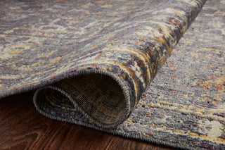 Chris Loves Julia x Loloi Rosemarie ROE-04 Graphite/Multi Area Rug Pile Image