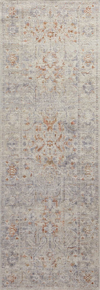 Chris Loves Julia x Loloi Rosemarie ROE-05 Oatmeal/Lavender Area Rug Runner Image