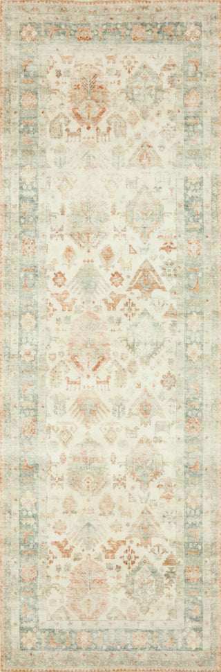 Loloi Rosette ROS-01 Beige/Multi Area Rug Runner Image
