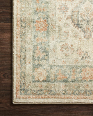 Loloi Rosette ROS-01 Beige/Multi Area Rug Corner Image