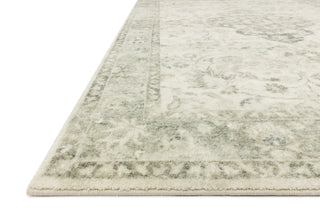 Loloi Rosette ROS-02 Ivory/Silver Area Rug Corner Image