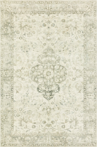 Loloi Rosette ROS-02 Ivory/Silver Area Rug main image