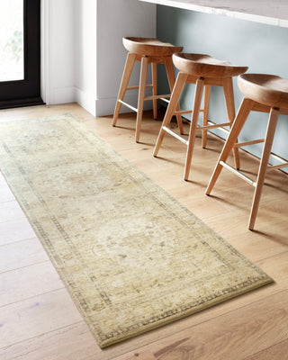 Loloi Rosette ROS-05 Sand/Ivory Area Rug Lifestyle Image Feature