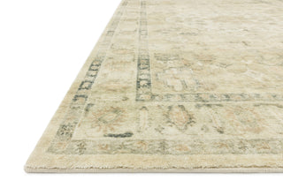 Loloi Rosette ROS-05 Sand/Ivory Area Rug Corner Image