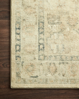 Loloi Rosette ROS-05 Sand/Ivory Area Rug Corner Image