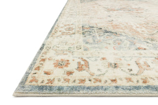 Loloi Rosette ROS-06 Clay/Ivory Area Rug Corner Image