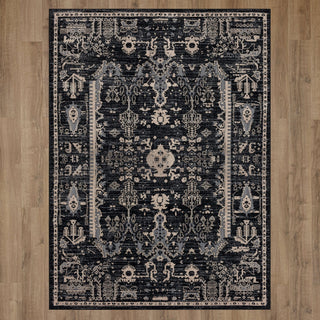 Karastan Zephyr Rotorua Soot Area Rug