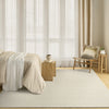 Nourison Pure Rows ROW01 Ivory Area Rug by DKNY Room Image Feature