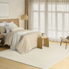Nourison Pure Rows ROW01 Ivory Area Rug by DKNY Room Image Feature