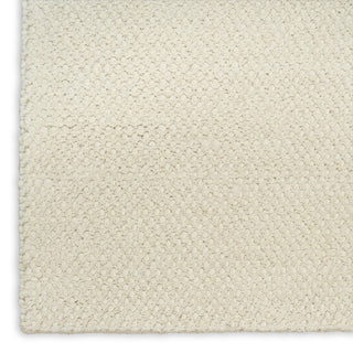 Nourison Pure Rows ROW01 Ivory Area Rug by DKNY Texture Image