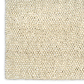 Nourison Pure Rows ROW01 Ivory Area Rug by DKNY Texture Image