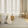Nourison Pure Rows ROW01 Ivory Area Rug by DKNY Room Image Feature