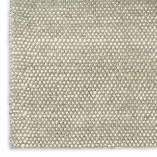 Nourison Pure Rows ROW01 Ivory Area Rug by DKNY Texture Image