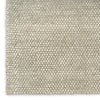 Nourison Pure Rows ROW01 Ivory Grey Area Rug by DKNY Texture Image