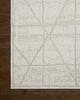 Loloi Roxie ROX-01 Ivory / Graphite Area Rug Corner Image