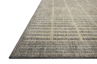 Loloi Roxie ROX-02 Smoke / Natural Area Rug Corner Image