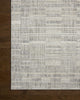 Loloi Roxie ROX-03 Granite / Oatmeal Area Rug Corner Image