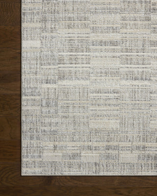 Loloi Roxie ROX-03 Granite / Oatmeal Area Rug Corner Image