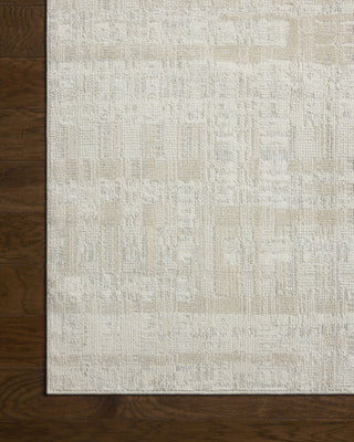 Loloi Roxie ROX-05 Ivory / Natural Area Rug Corner Image
