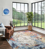 Ancient Boundaries Janet JAN-09 Blues Multi Area Rug